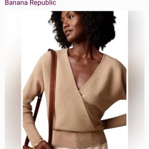 Banana Republic Women's Rina Wrap-front Sweater  NEW with tags